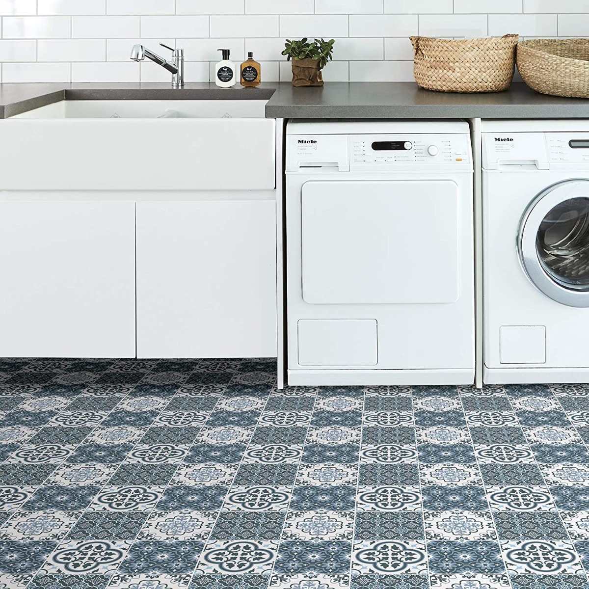 Peel And Stick Floor Tiles Myriad FP2951