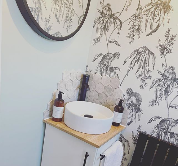 Sublime Saimiri Anthracite Monkey Wallpaper 106157
