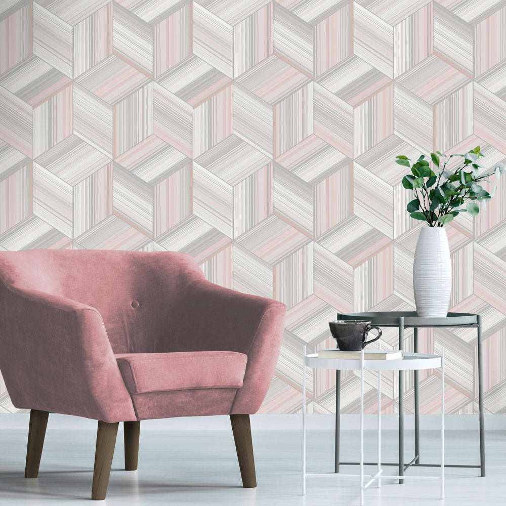 Featured image of post Pink And Grey Bedroom Wallpaper : We earn a commission for products purchased through some links in this article.