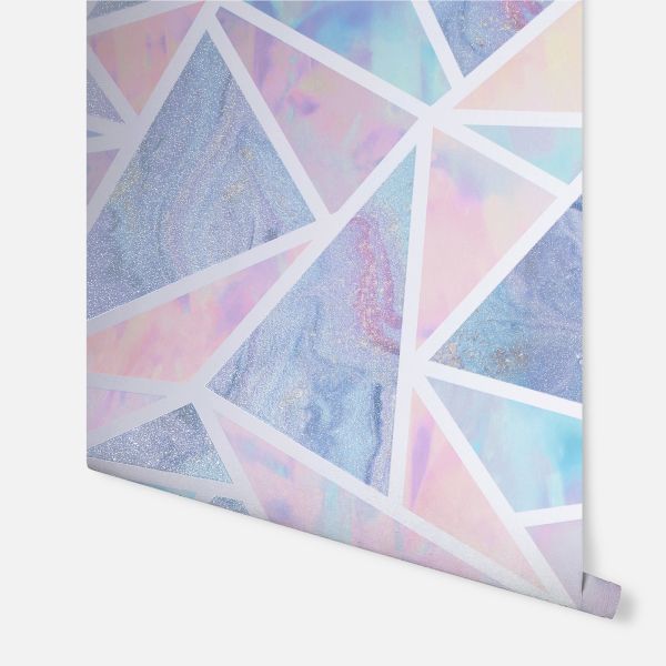 amira glitter geo wallpaper