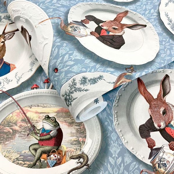 wallpaper tea party background