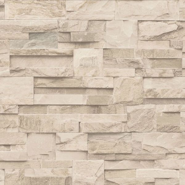 plain stone colour wallpaper