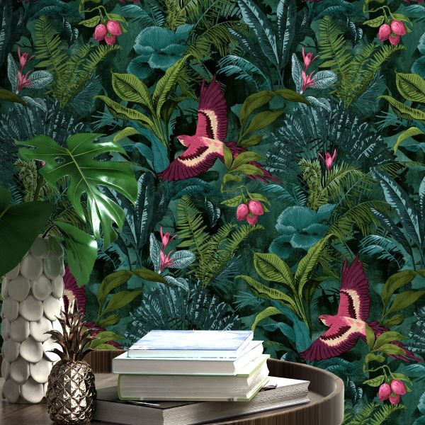 tropical rainforest wallpaper uk