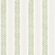 Chelsea Stripe Wallpaper Green Rasch 100500