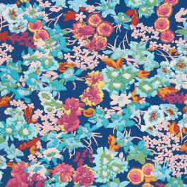 Harlequin X Sophie Robinson Wildflower Meadow Wallpaper Lapis/Carnelian ...
