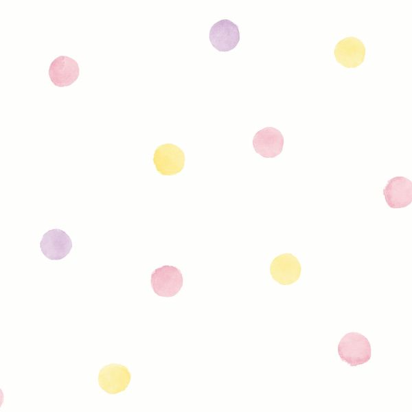 4060139040  Jubilee Pink Dots Wallpaper  by Chesapeake