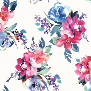 Amelie Floral Wallpaper Multi / Cream Accessorize 274607