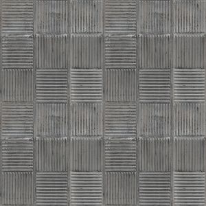 Grunge Collection Wallpaper Steel Plates Charcoal Galerie G45333

