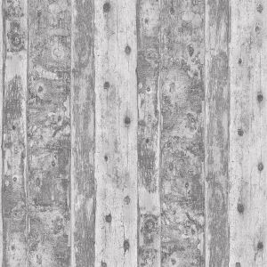 Grunge Collection Wallpaper GOT Wood Grey Galerie G45347
