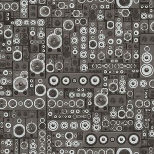 Grunge Collection Wallpaper Speakers Charcoal Galerie G45368