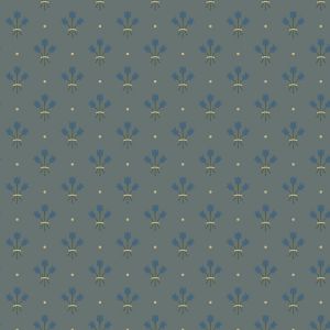 Tulip Motif Wallpaper Blue Galerie 33029 Apelviken Mini 