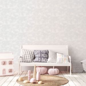 Tiny Tots 2 Baby Texture Wallpaper Grey Glitter Galerie G78352