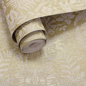 Alchemy Woodland Wallpaper Collection Loxley Ochre and Gold Holden 65800