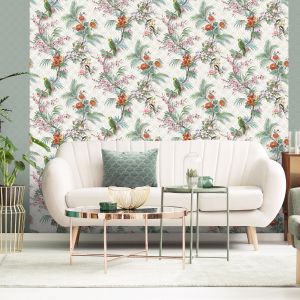 Odyssee Wallpaper Collection Reverie White Muriva  M23607