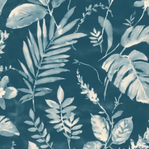 L98901 Muriva Eden Wallpaper Collection Tane Leaf Blue