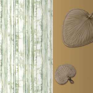 M29604 Eden Wallpaper Collection Distressed Stripe Green Muriva