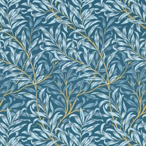 Willow Boughs Wallpaper Denim Blue W0172/01 William Morris 