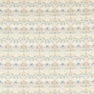 William Morris Strawberry Thief Fabric Linen Plum F1678/04 