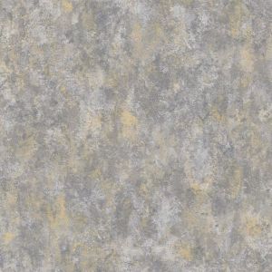 Luxe Collection Concrete Vinyl Wallpaper Steel Blue / Gold World of Wallpaper WOW094 - Exclusive