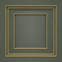 Amara Panel Vinyl Wallpaper Charcoal / Gold Belgravia 7386