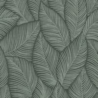 Denver Leaf Wallpaper Green Muriva