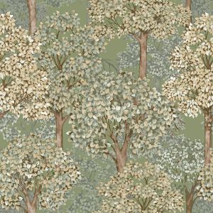 Little Explorers 2 Wallpaper Cottage Tree Green Galerie 12322
