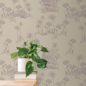Ted Baker Fantasia Collection Laurel Wallpaper Beige 12596