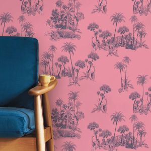Ted Baker Fantasia Collection Laurel Wallpaper Pink 12601