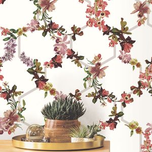 Lost Garden White Wallpaper Ted Baker Fantasia Collection Trelise 12645
