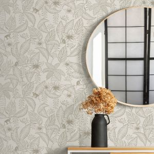 Ted Baker Fantasia Collection Monflo Wallpaper Beige 12702