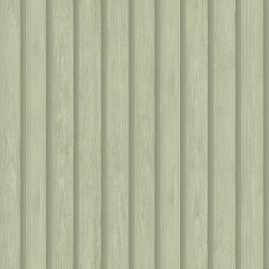 Wood Slat Wallpaper Soft Green Holden 13300