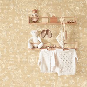  Galerie 14808 Little Explorers 2 Wallpaper Forest Kingdom Yellow 