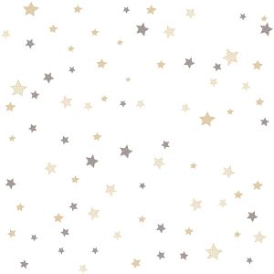 Little Explorers 2 Wallpaper Stars Silver Grey Galerie 14826