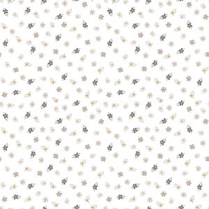 Little Explorers 2 Wallpaper Five Leaf Flower Beige Galerie 14842