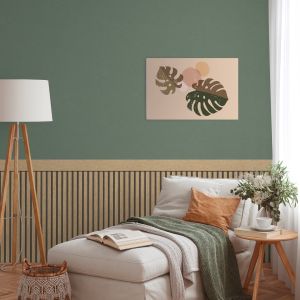 Wainscoting Wood Wallpaper Natural/Black AS Creation 397441