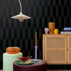 Graphic Groove Wallpaper Black AS Creation 79086-8