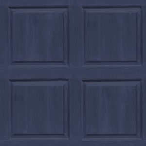 Washed Panel Wallpaper Navy Arthouse 909601
