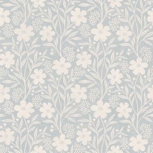 Berry Floral Wallpaper Soft Blue Arthouse 100365AH