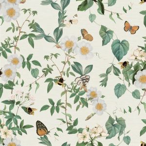 Bumblebee Trail Wallpaper Cream Arthouse 925502