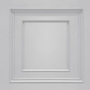 Amara Panel Vinyl Wallpaper Dove Grey Belgravia 7376