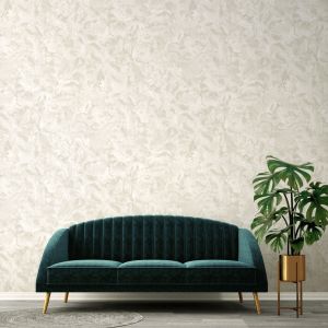 Lusso Glitter Marble Vinyl Wallpaper Cream Belgravia 30