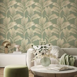 Palm Leaf Wallpaper