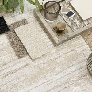 Concrete Effect Wallpaper Ivory Belgravia 2381