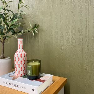 Belgravia 5845 Wood Slat Paintable Textured Wallpaper White