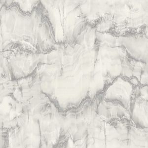 Crown Aura Marble Wallpaper Silver M1584