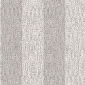 Crown Harris Striped Wallpaper Soft Grey M1872