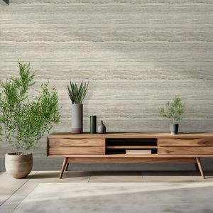 Natural Strata Marble Wallpaper Debona
