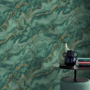 Metallic Marble Wallpaper