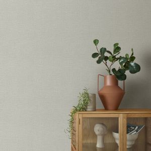 Sage Green Embossed Textured Wallpaper 