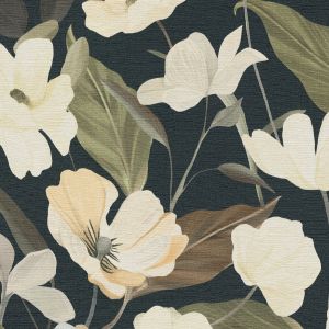 Fairy Blossom Wallpaper Black Erismann 10508-15